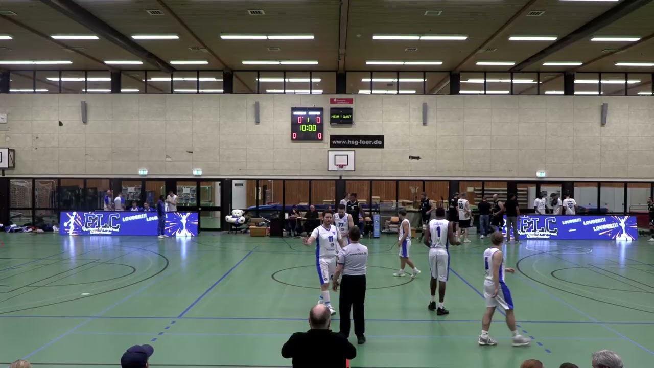 Kleene Trockenbau Baskets Fortuna Logabirum vs. RW Cuxhaven BasCats Teil1