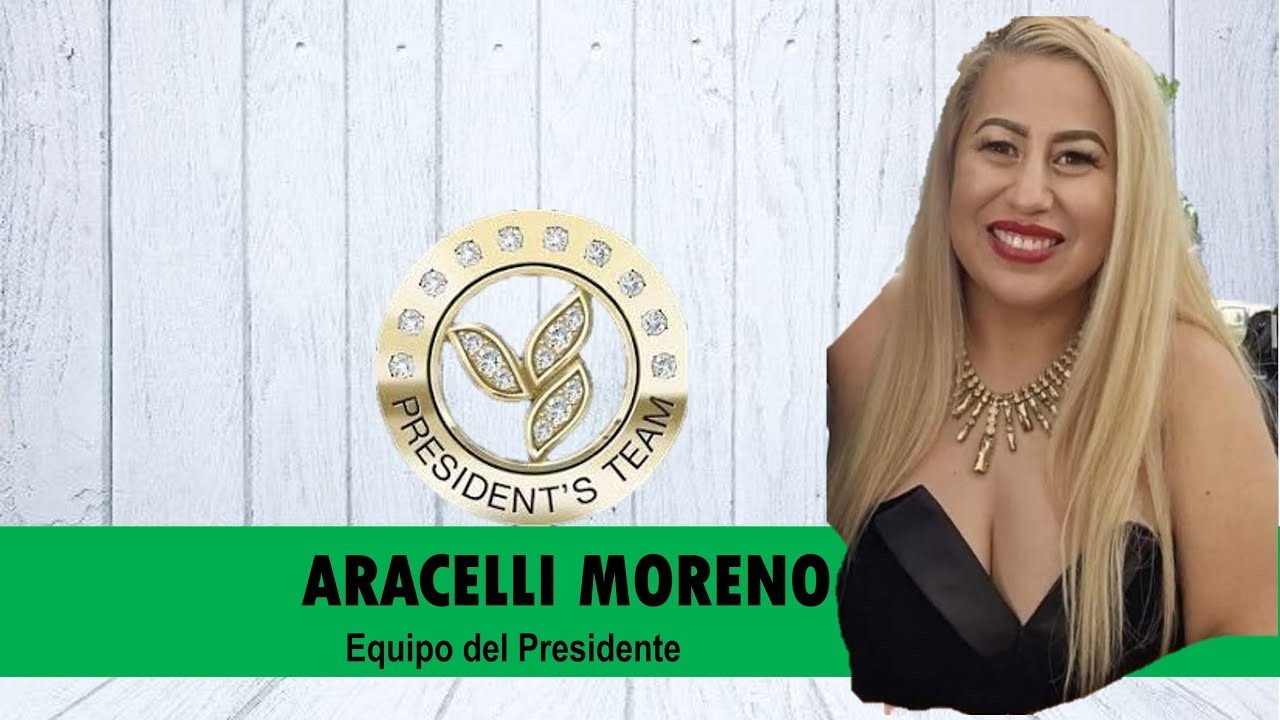 ARACELLY MORENO |  TUS SUEÑOS TIENEN QUE SER MAS GRANDES QUE TUS METAS