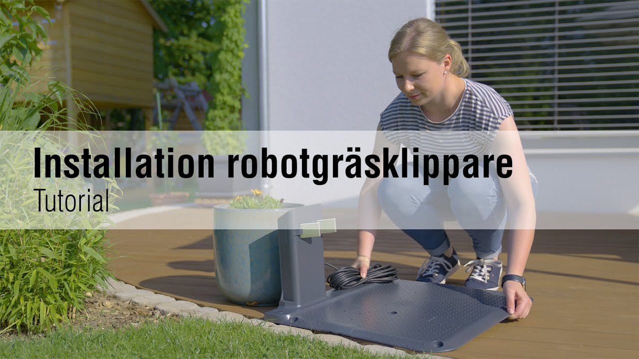 Installation Robolinho® | Robotgräsklippare | AL-KO Gardentech SE