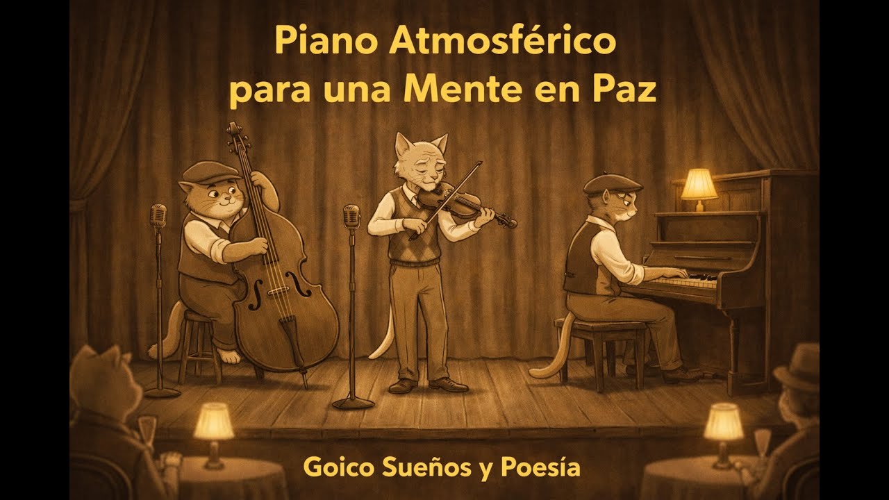 Música para Escribir y Sanar: Piano Atmosférico para una Mente en Paz | Relajación visual y auditiva