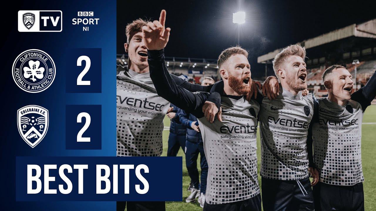 GOALS AND PENALTY SHOOT OUT | Cliftonville 2-2 Coleraine (4-5 pens) | 6th December 2022