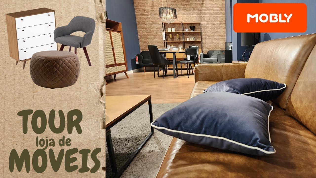 🪑 🏠 MÓVEIS com CUSTO X BENEFÍCIO - Visita a loja física da Mobly (Com preços).