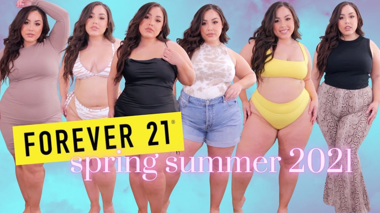 FOREVER 21 PLUS TRY ON HAUL Spring Summer 2021
