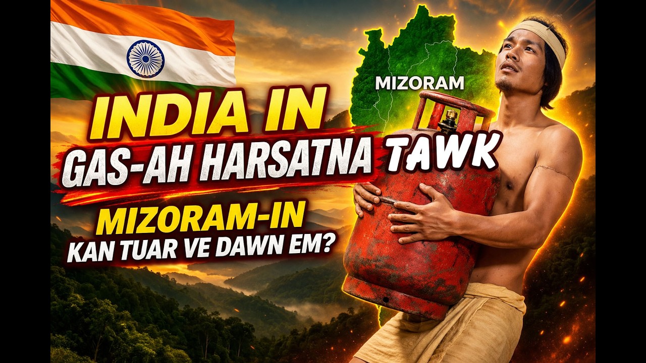 India-in GAS-ah harsatna tawk ! Mizoram-in kan tuar ve dawn em?