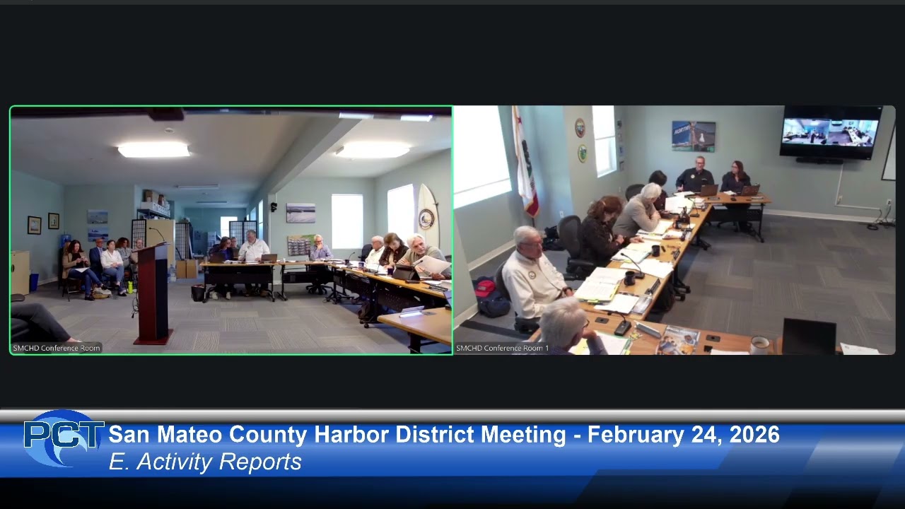 SMCHD 2/24/26 - San Mateo County Harbor District Meeting - February 24, 2026