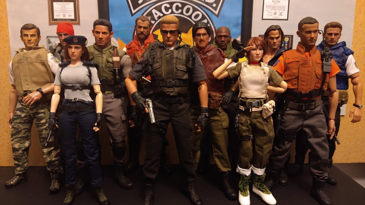 Resident Evil 1/6 Figures Collection. S.T.A.R.S Edition!