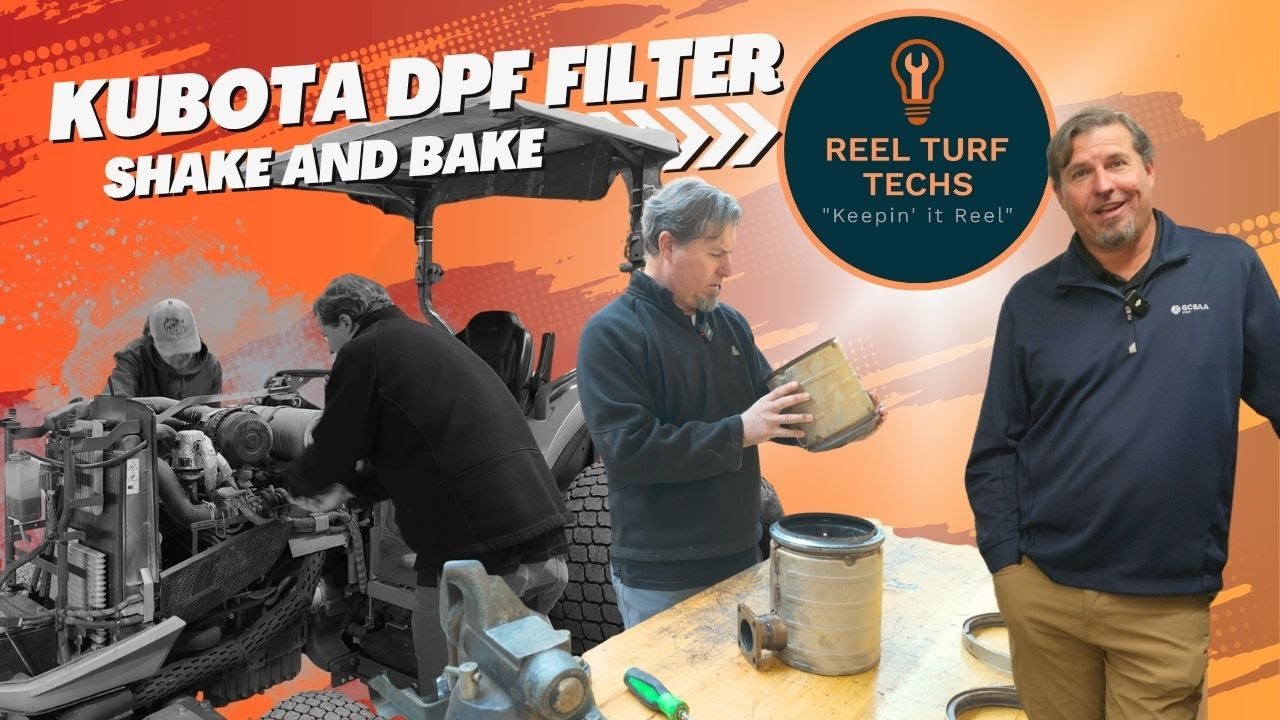 Kubota DPF Filter Check - #shakeandbake