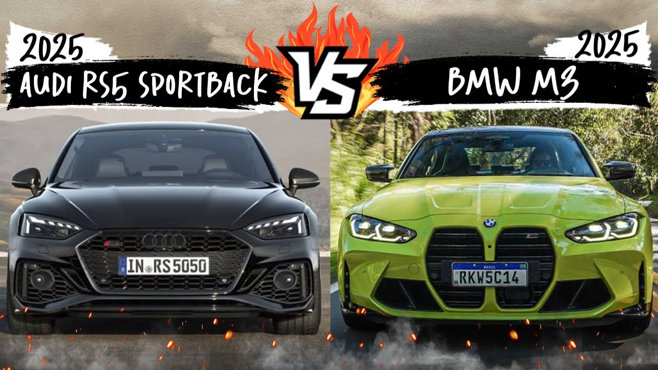 2025 Audi RS5 Sportback Vs 2025 BMW M3 | Comparison