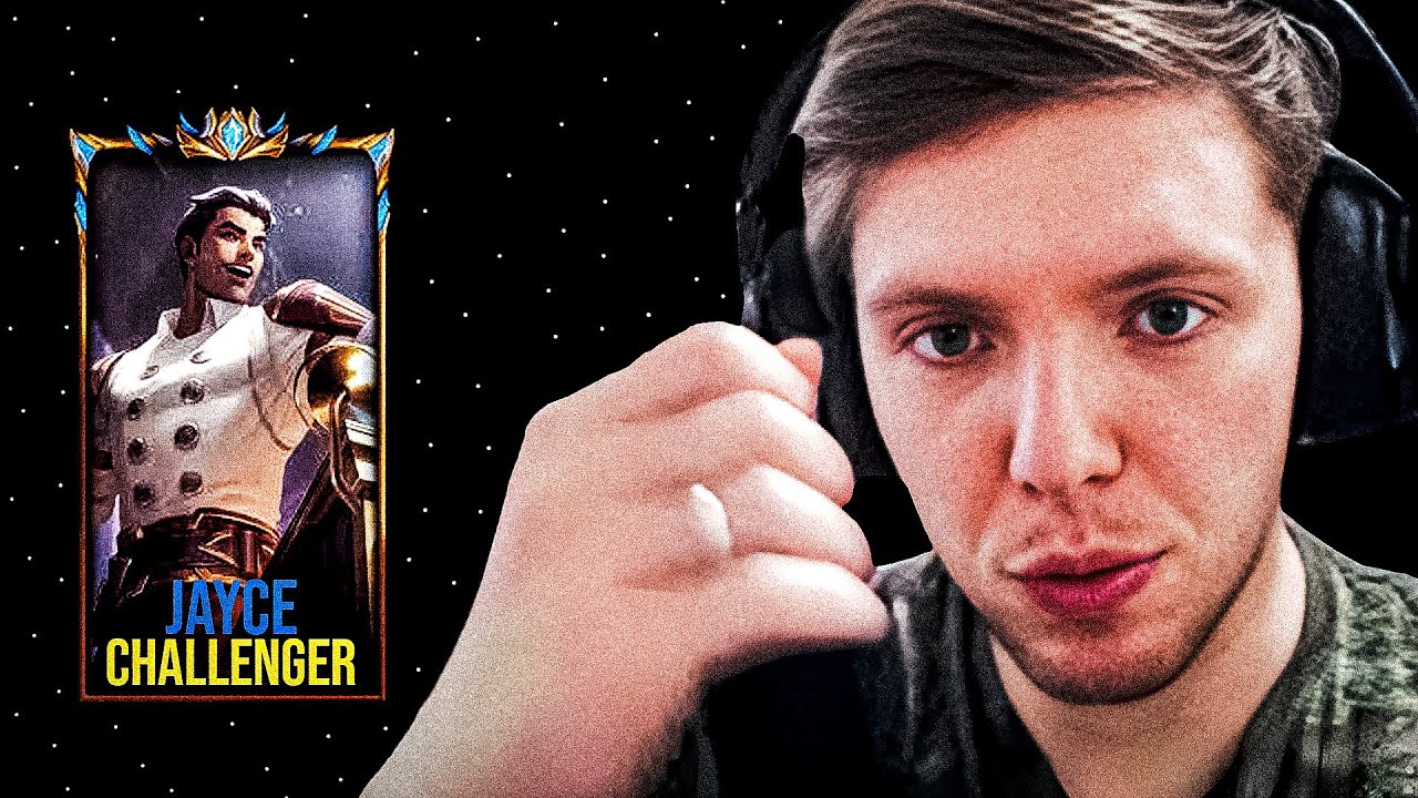 É ASSIM QUE SE JOGA DE JAYCE NO CHALLENGER!