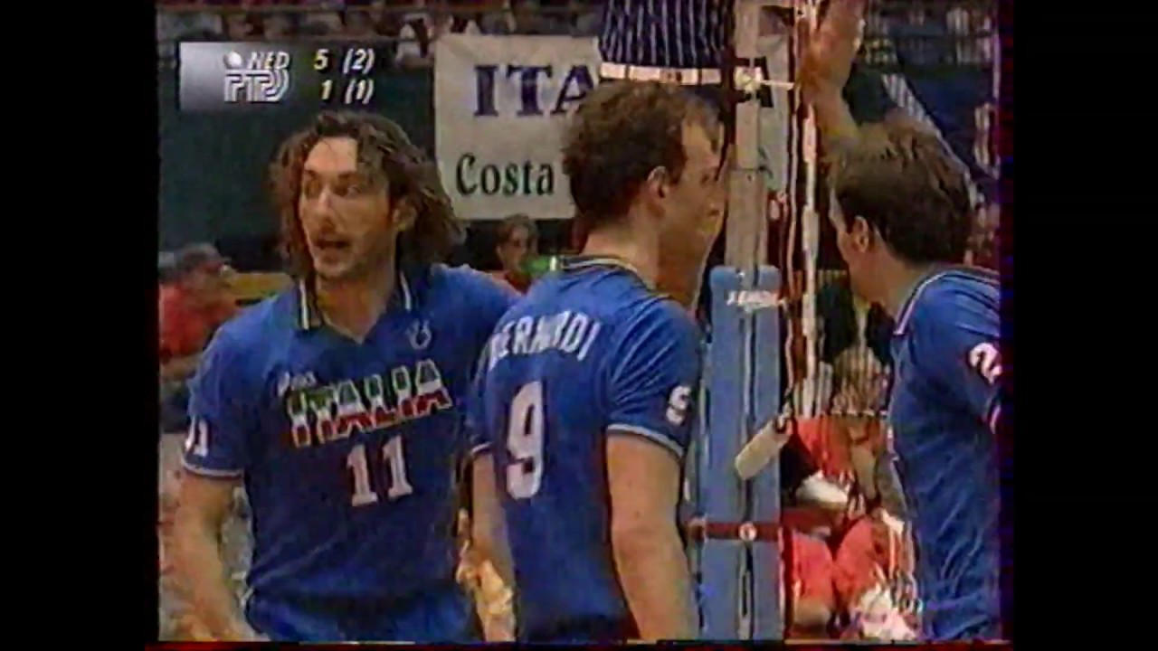 ITA - NED final FIVB World League 1996 Volleyball