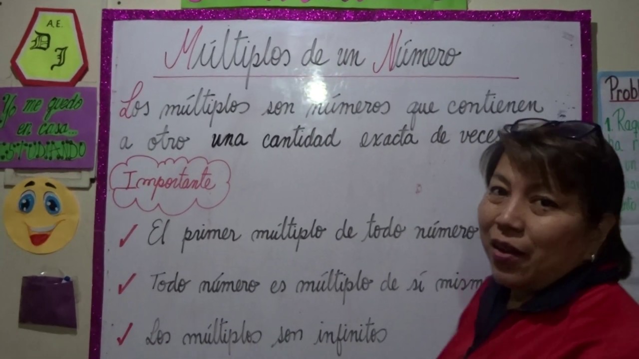 Múltiplos de un número 3° Grado
