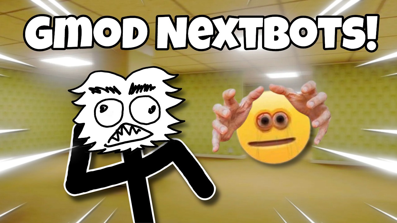 Gmod Nextbots In The Backrooms!