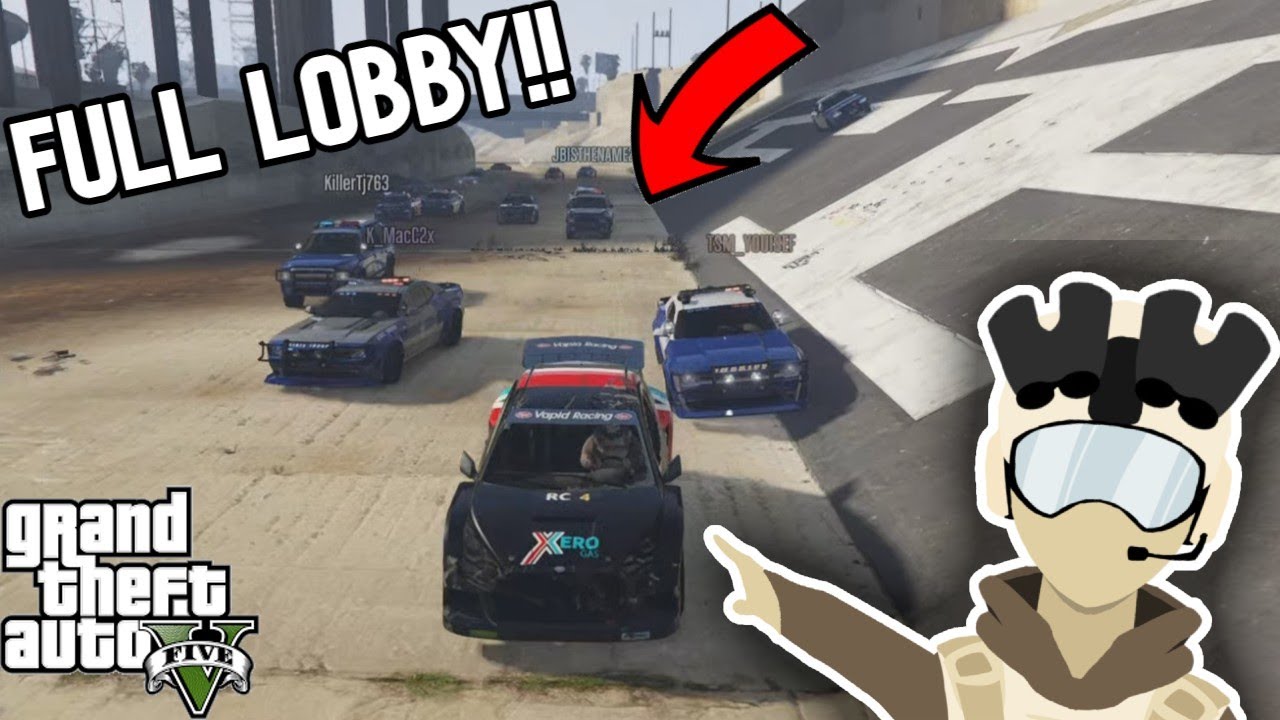 FULL GTA Lobby VS ME!!!