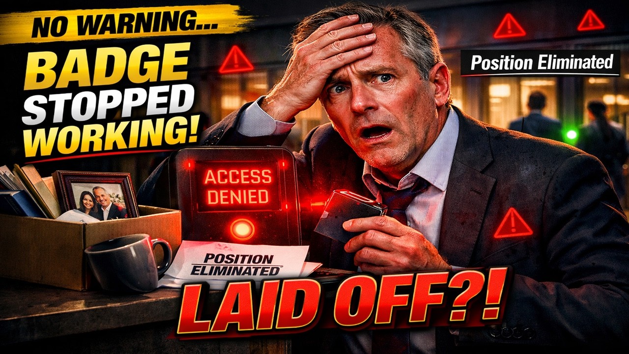 His Security Badge Turned Red… And His Career Ended That Morning