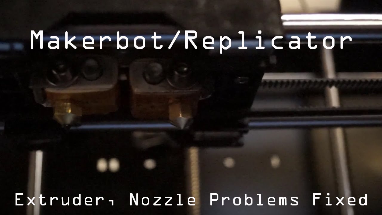 CTC Replicator Extruder/Nozzle Troubleshooting and Fix