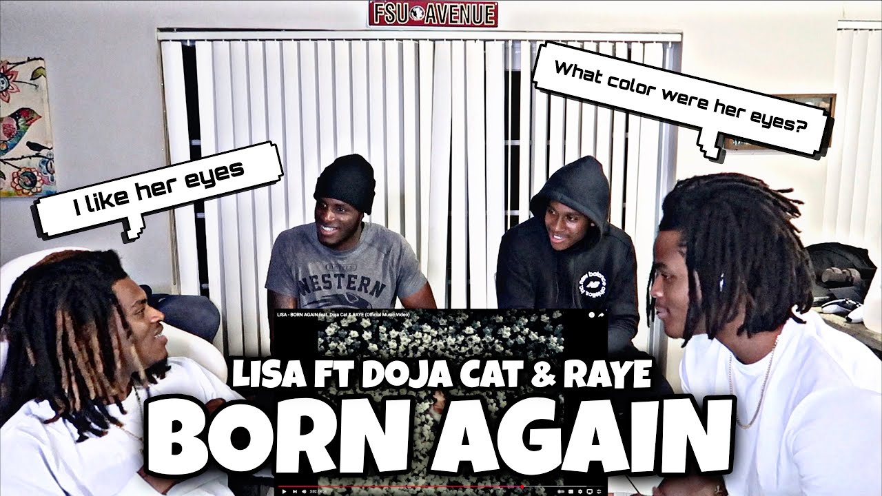 LISA - BORN AGAIN feat. Doja Cat & RAYE (Official Music Video) | REACTION