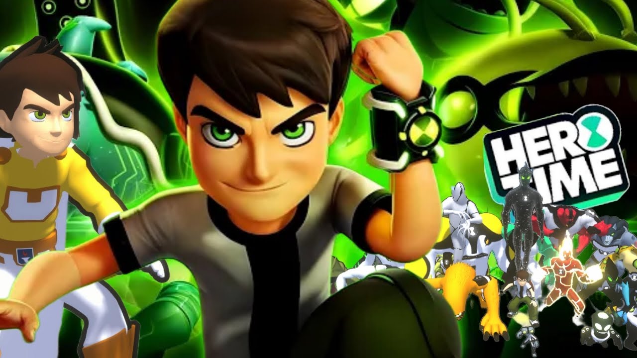 How to Download Ben10 Hero Time Pc version on Android | Winlator Bionic ludashi