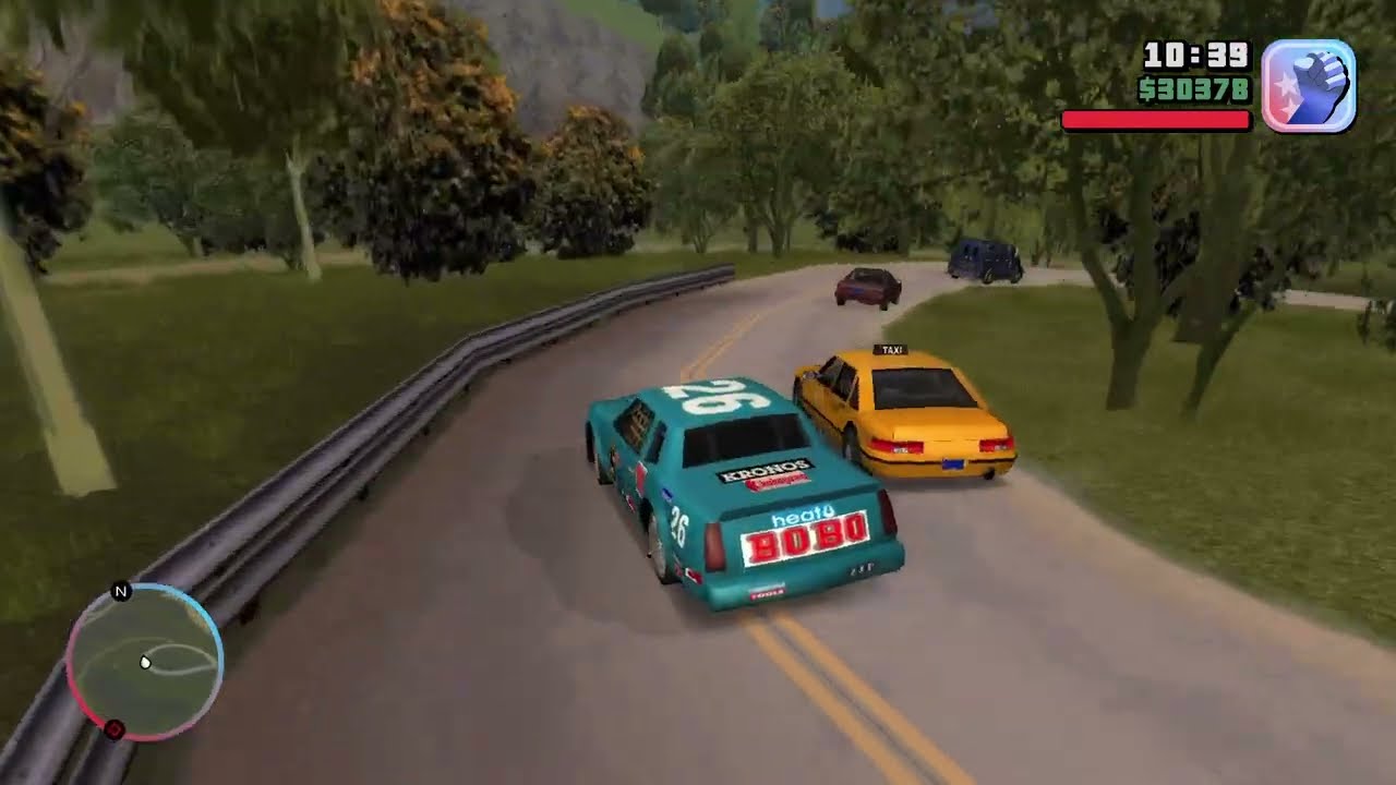 Driving home to Grove street from Liberty City