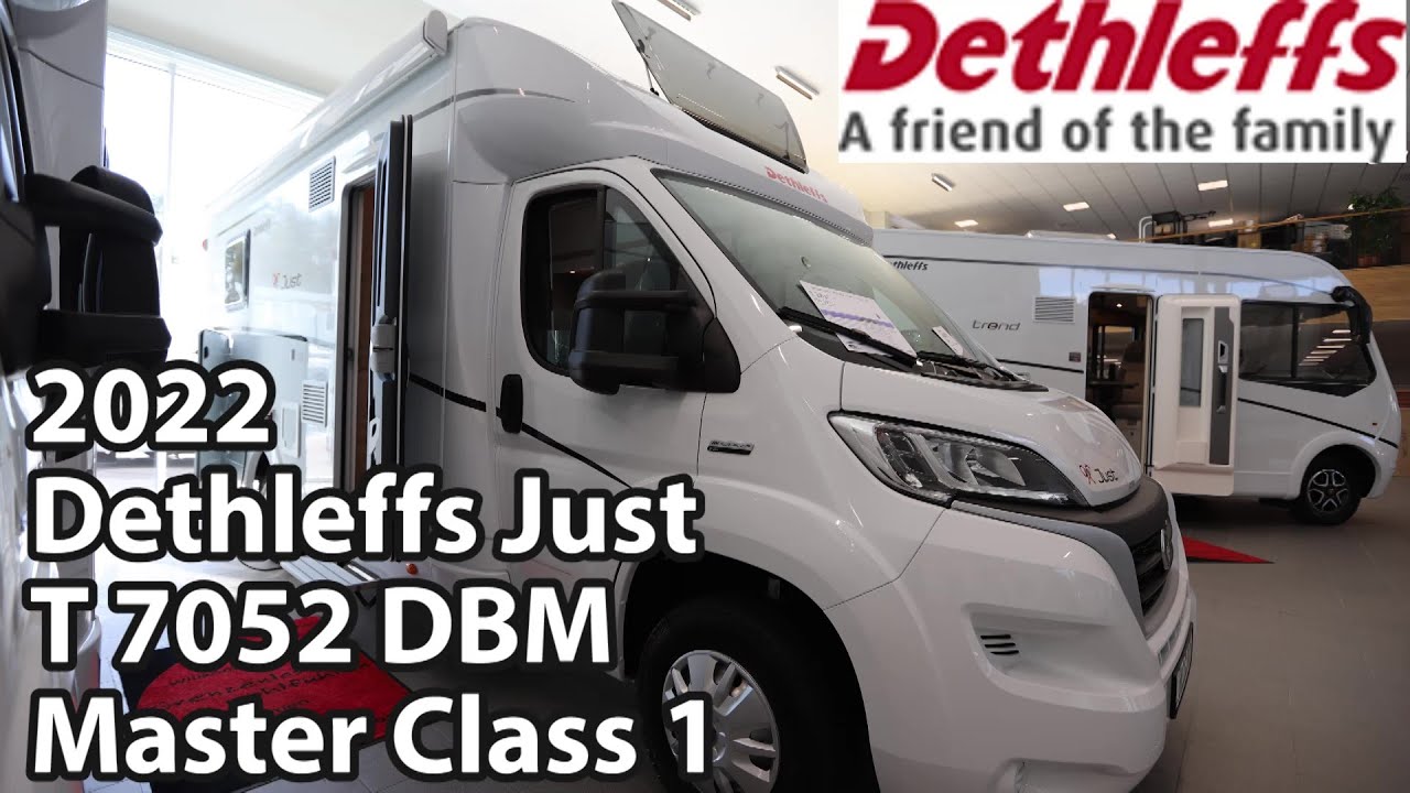 Dethleffs Just T 7052 DBM Master Class 1 2022 Motorhome 7,41 m
