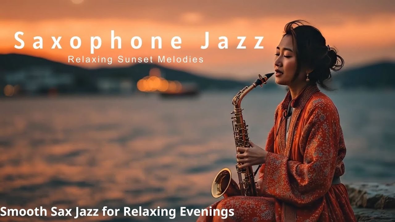 Smooth Sax Jazz for Relaxing Evenings ~ Расслабляющие закатные мелодии и золотой час