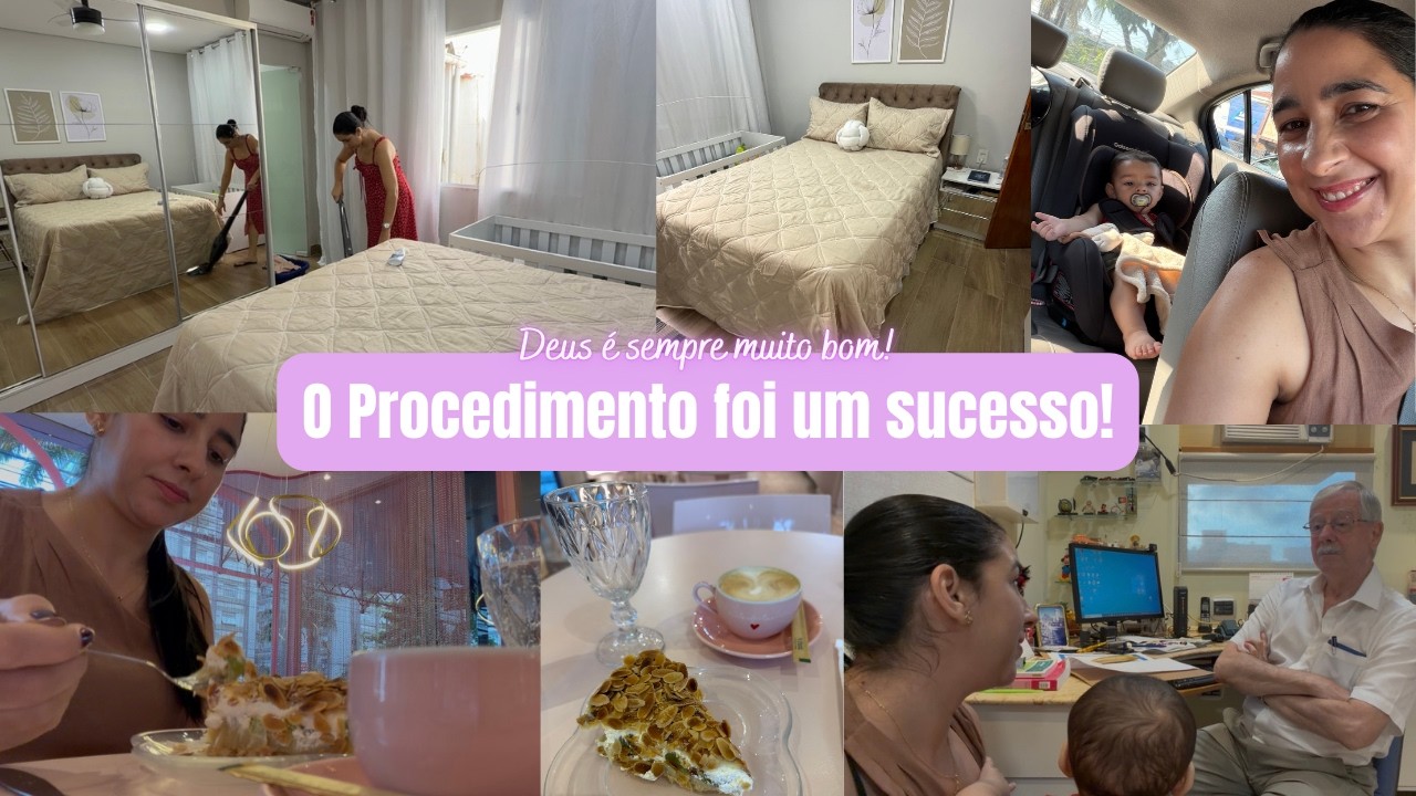 O procedimento do Lucas foi um sucesso| Vlog do dia| Troquei roupa de cama| Café da tarde delicioso