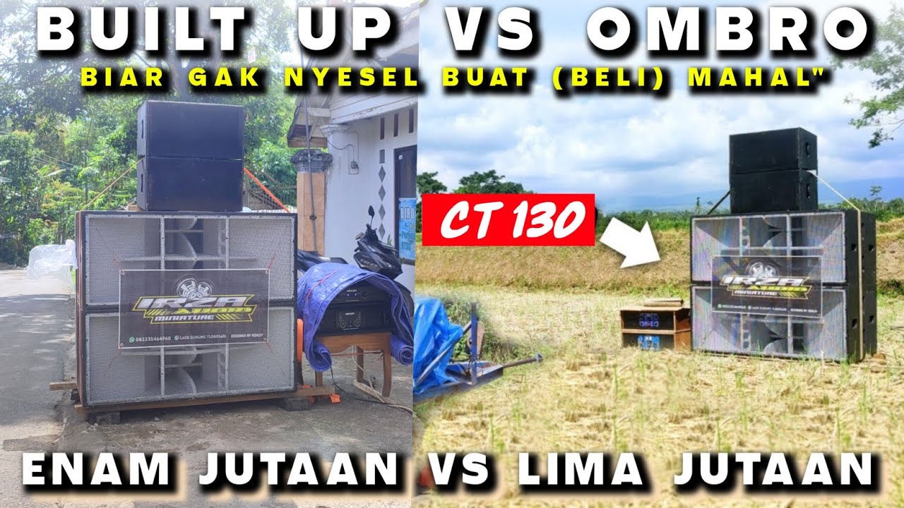 PERANG PALING HOREG DIMULAI !! Power Ombro 5 Jutaan vs Power Built up 6 Jutaan