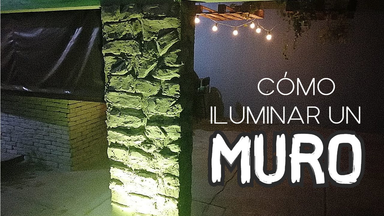 ¿Cómo iluminar un MURO? | DISEÑO E ILUMINACIÓN