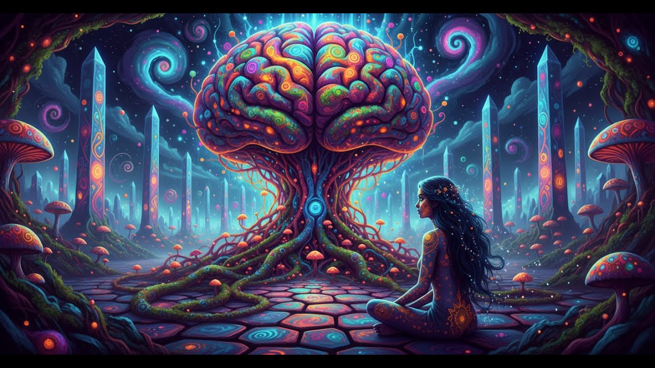 Goa - Psytrance mix and visuals
