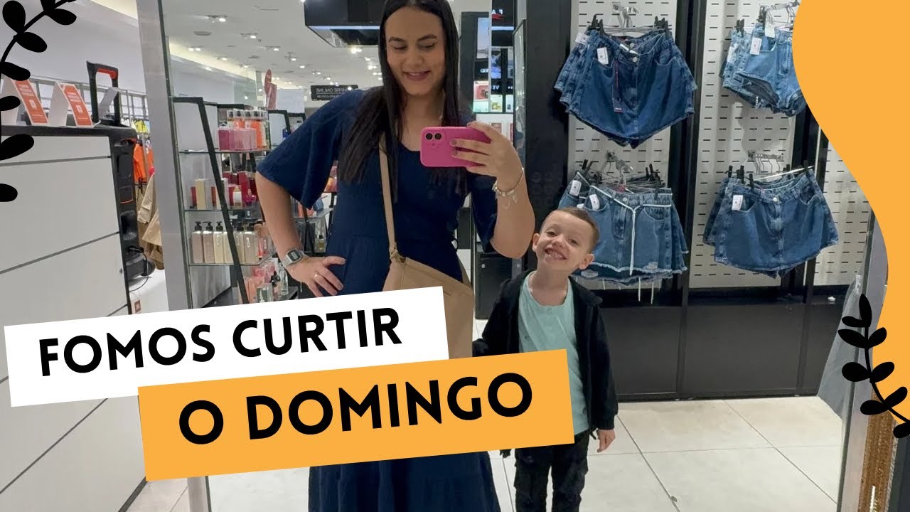 FOMOS APROVEITAR O DOMINGO | Colecionando momentos com meu filho ❤️