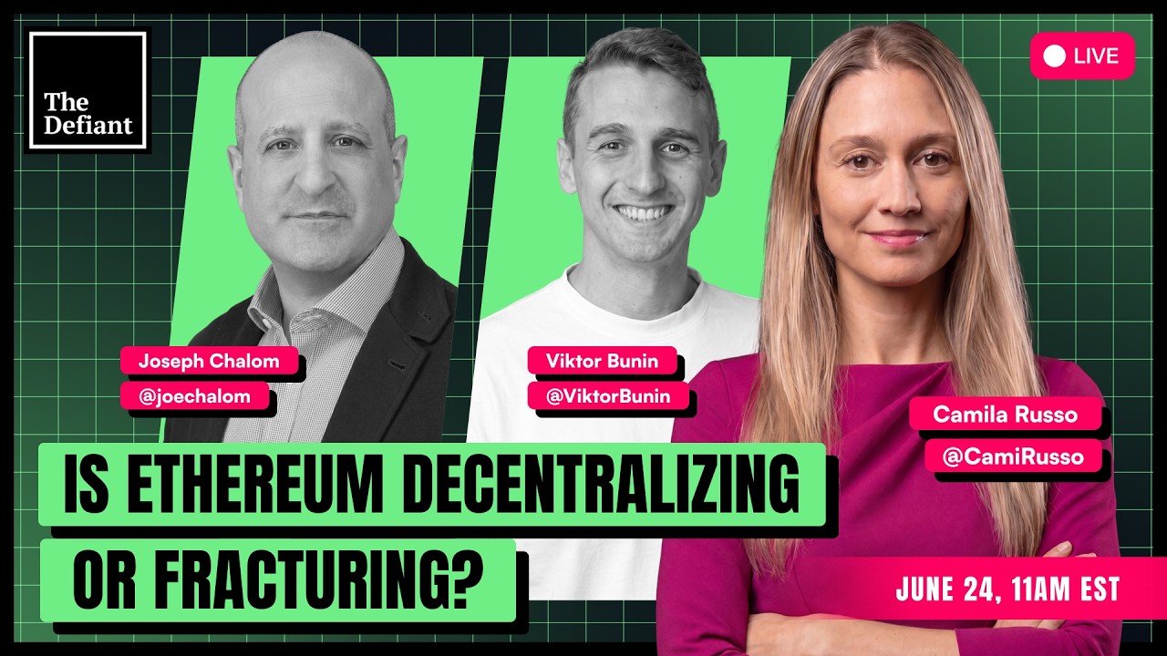 🟢 ПРЯМОЙ ЭФИР: Кто теперь управляет Ethereum? Реструктуризация Ethereum Foundation и появление Et...
