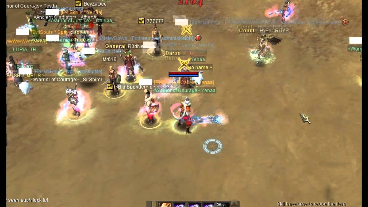 Silkroad Online Server Delphinus LvL 120 Yenaa vs F_U___ PvP War/rogue builds