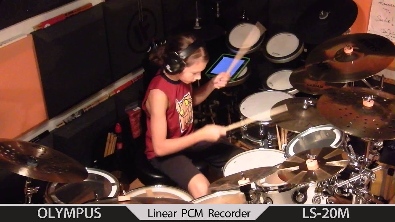 Igor Falecki plays John Scofield - &Uuml;berjam (drum cover) 11 y old