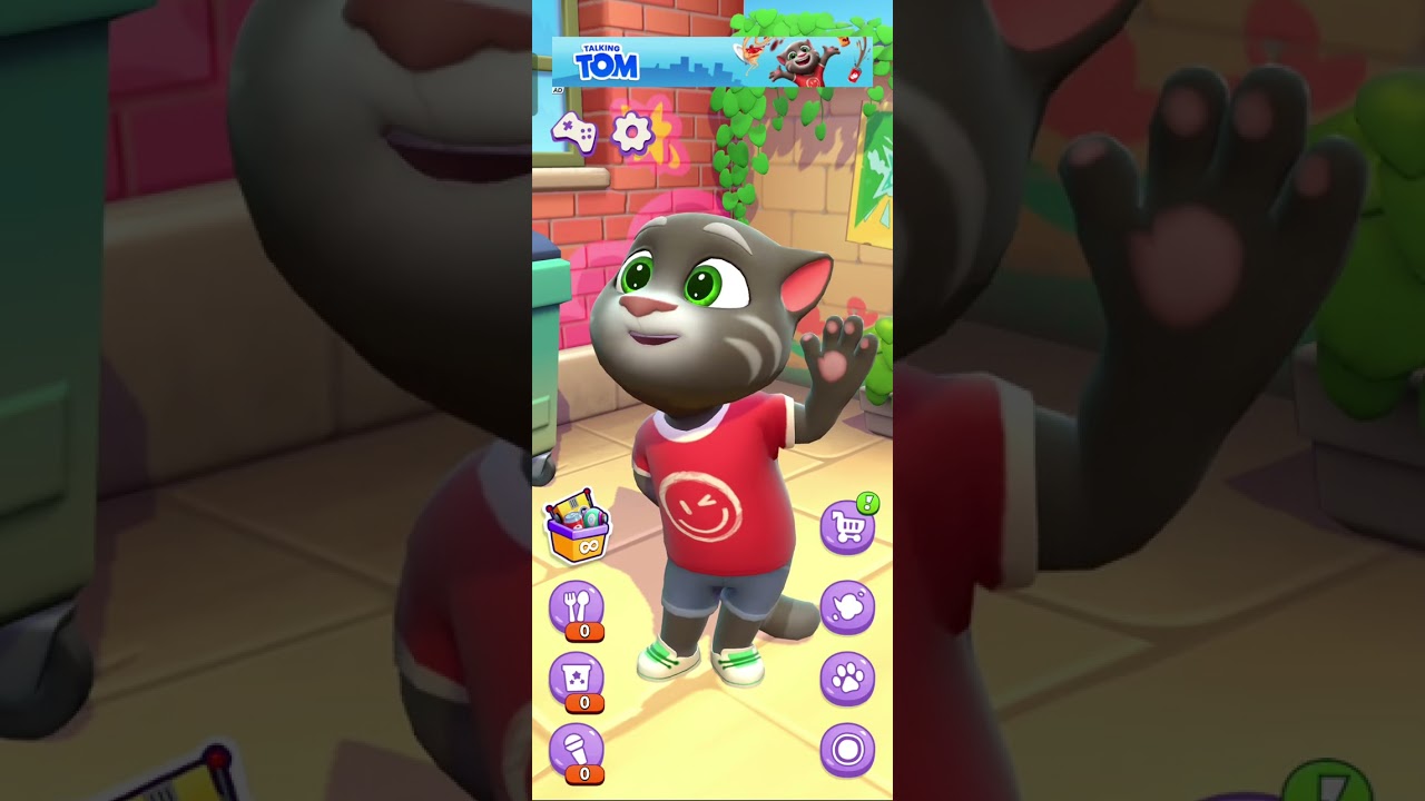 my talking tom funny colors gameplay|talking tom gold run gameplay|talking tom gold run in real life