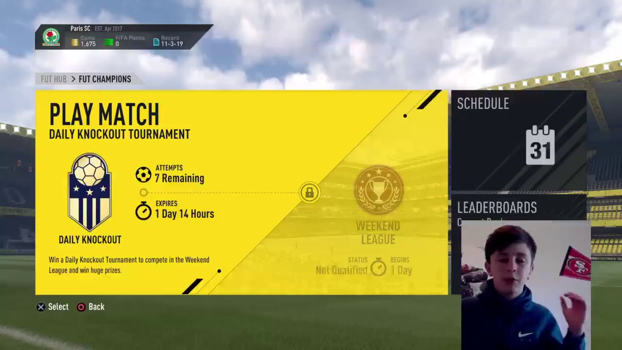 Fifa 17 live! TradingMethods-Daily knockout tournament!?!
