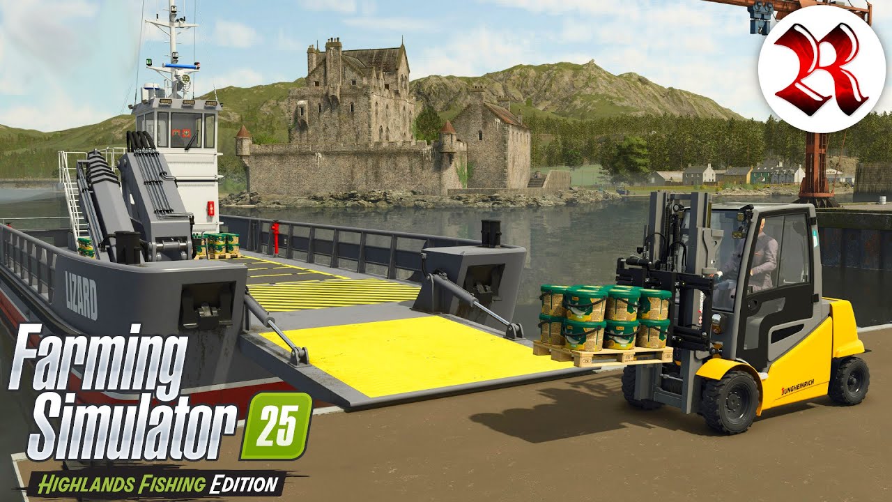 Farming Simulator 25 | New Highlands Fishing Expansion Adds Fish Farms, Map & Equipment