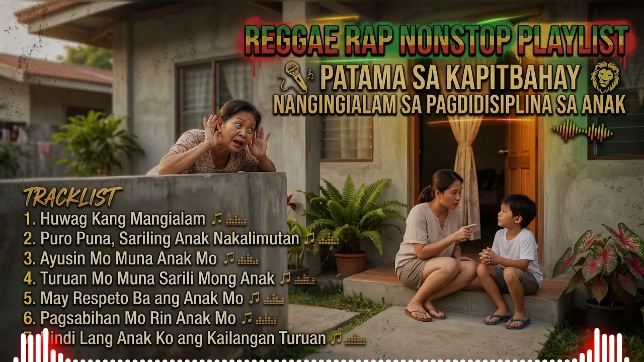 PATAMA SA KAPITBAHAY😅 NANGINGIALAM SA PAGDIDISIPLINA SA ANAK |REGGAE RAP NONSTOP PLAYLIST