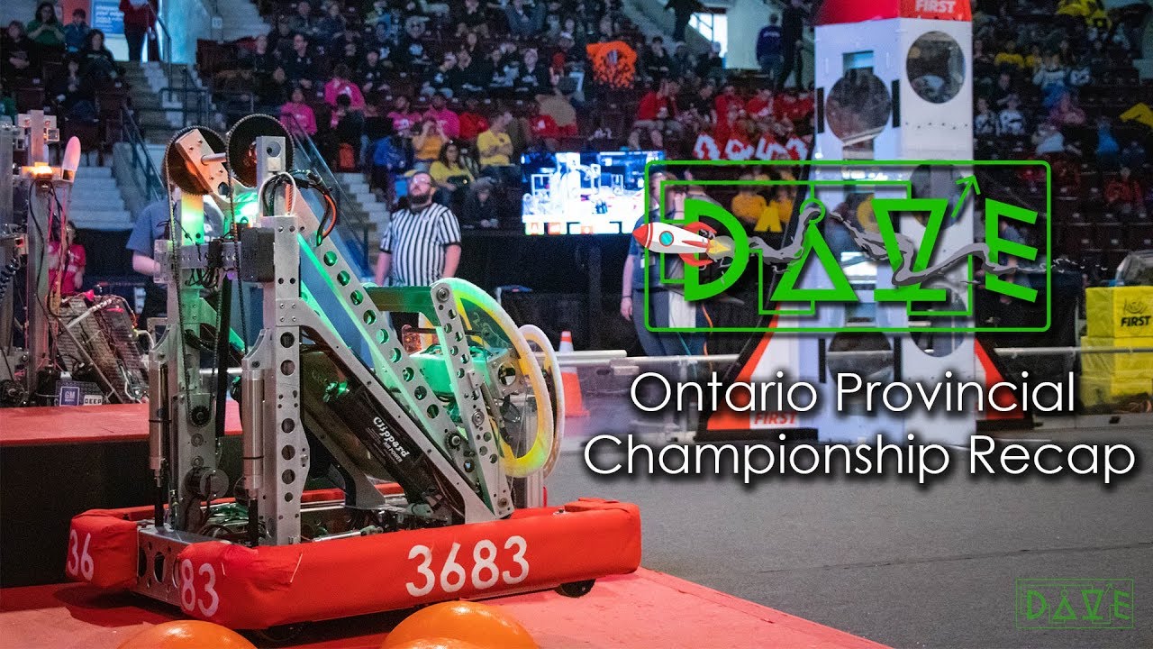 Team DAVE Ontario Provincial Championship Recap | FRC 3683