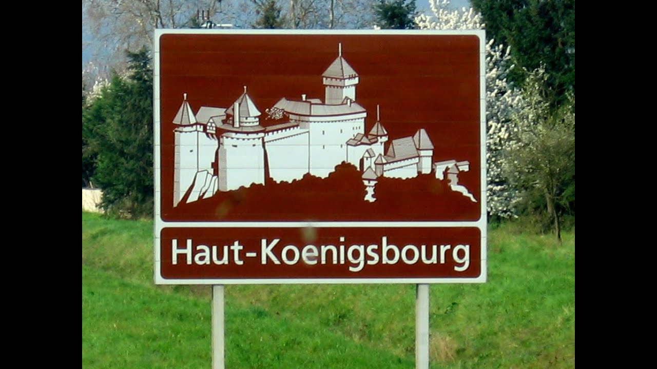 CHATEAU DU HAUT-KOENIGSBOURG Hochkönigsburg Frankreich Elsass
