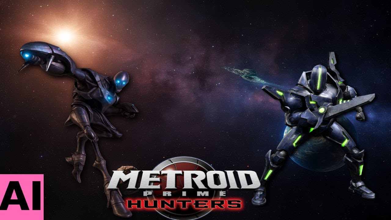 Metroid Prime: Hunters. - VS. Sylux and Noxus (AI Mashup)