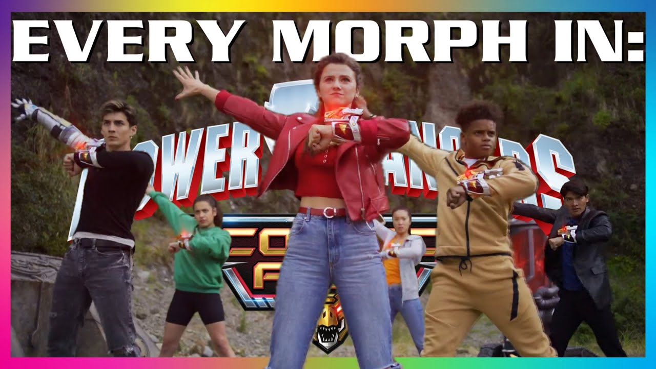 EVERY 'Power Rangers Cosmic Fury' MORPH EVER