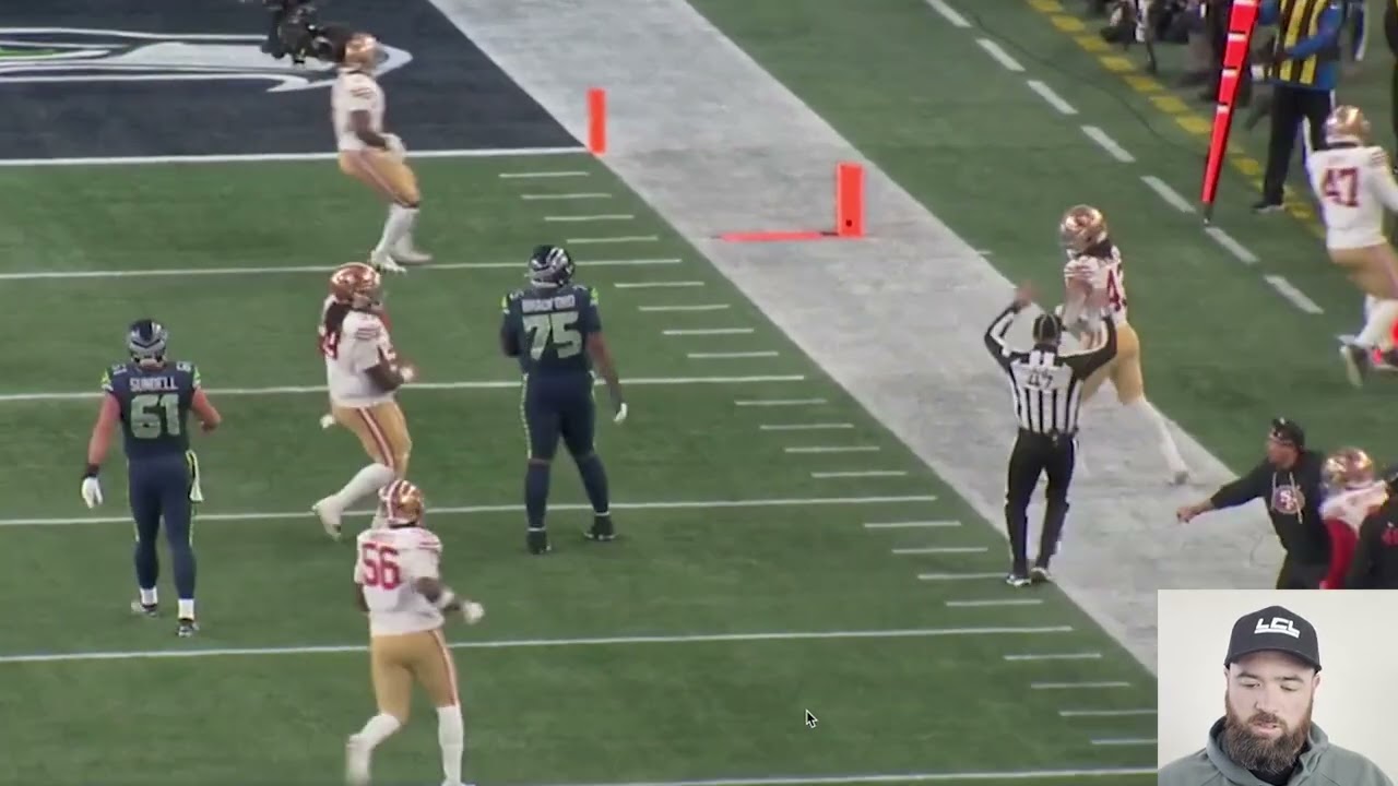 PIN & PULL PLAYS!!!!! Seattle Seahawks vs San Francisco 49ers - NFC Divisional Round Playoffs