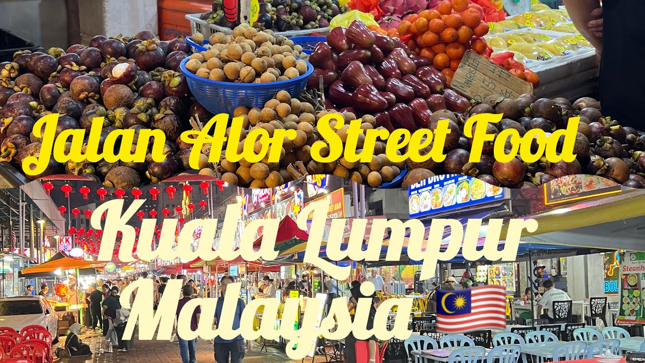 Jalan Alor Street Food, Kuala Lumpur, Malaysia 🇲🇾 #malaysia #kualalumpur #jalanalor #streetfood 