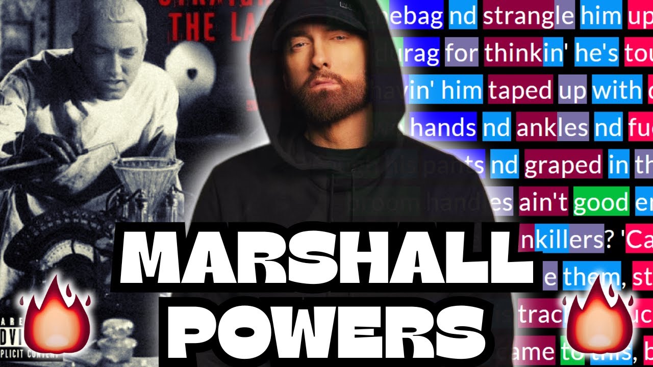 Eminem - Marshall Powers | Rhymes Highlighted, verse 1 & 2