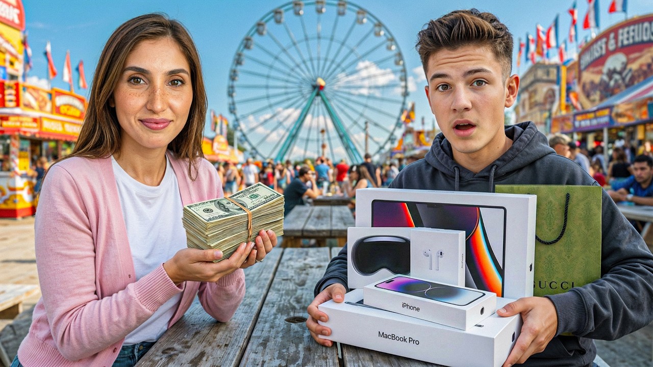 I GAVE $1000 TO AGES 1-18 — UNEXPECTED SPENDING 💸 | The Anazala Family