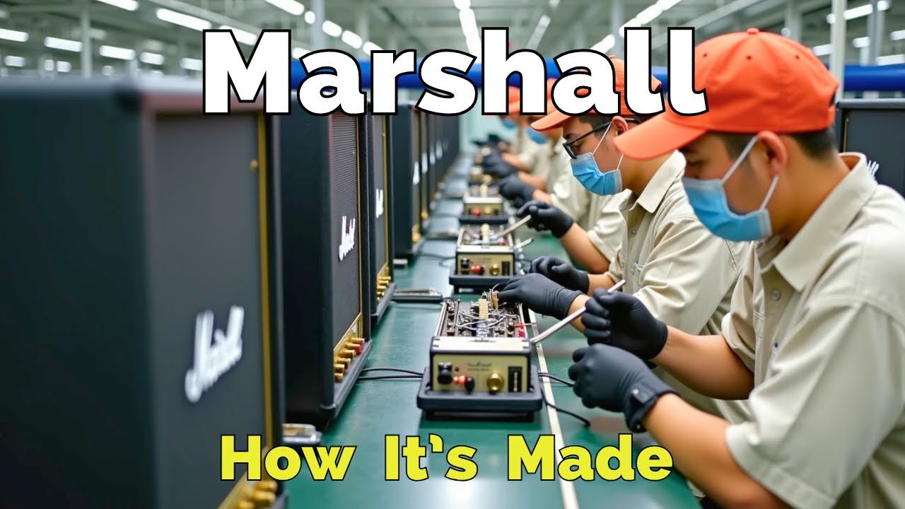 How Marshall Amps Are Made – From Wood to Rock Legend | THE MAKING