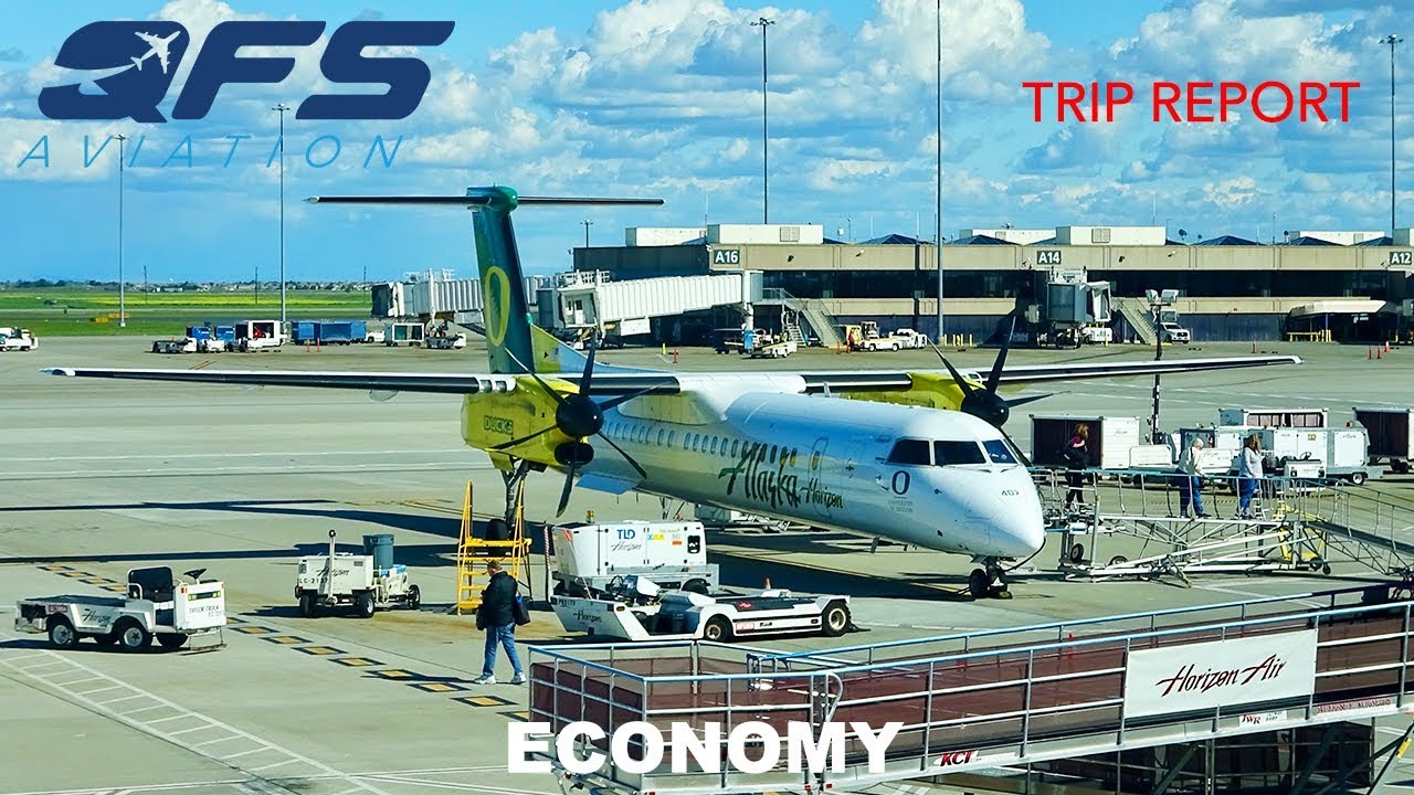 TRIP REPORT | Horizon Airlines - Dash 8-Q400 - Sacramento (SMF) to Boise (BOI) | Economy