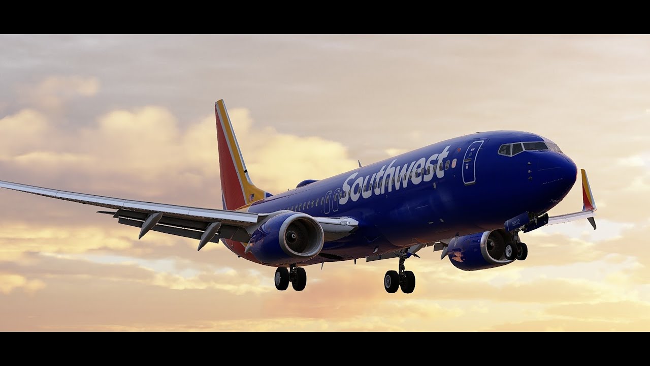 XP12.4.0 b4 Fly2High-KTUL New Scenery First Look SWA Flight Ops