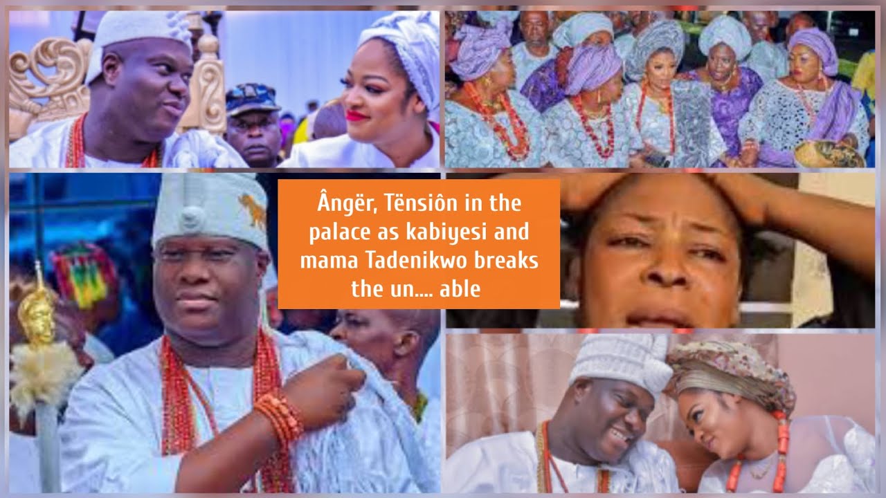Ângër, Tënsiôn in the palace as kabiyesi and mama Tadenikwo breaks the ...
