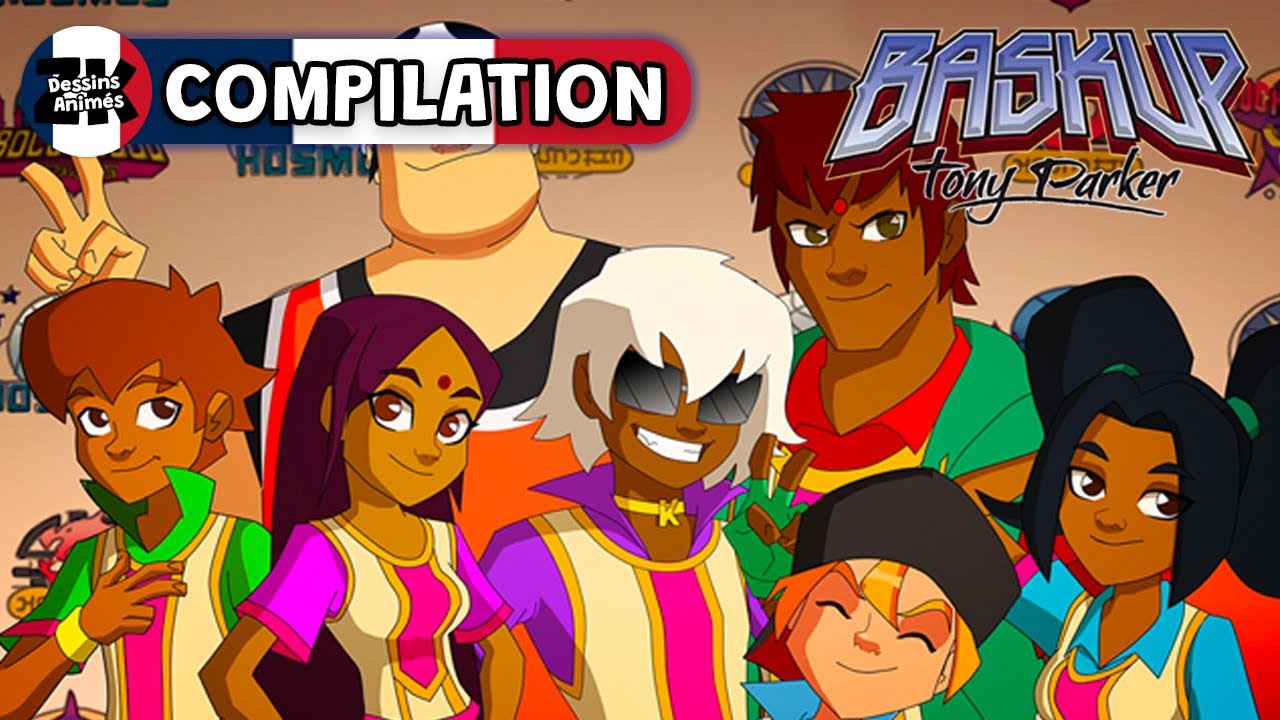 Baskup Tony Parker ! - &eacute;pisode de la saison 1 : EP9-10 &eacute;pisode complet | ZeeKay Dessins Anim&eacute;s