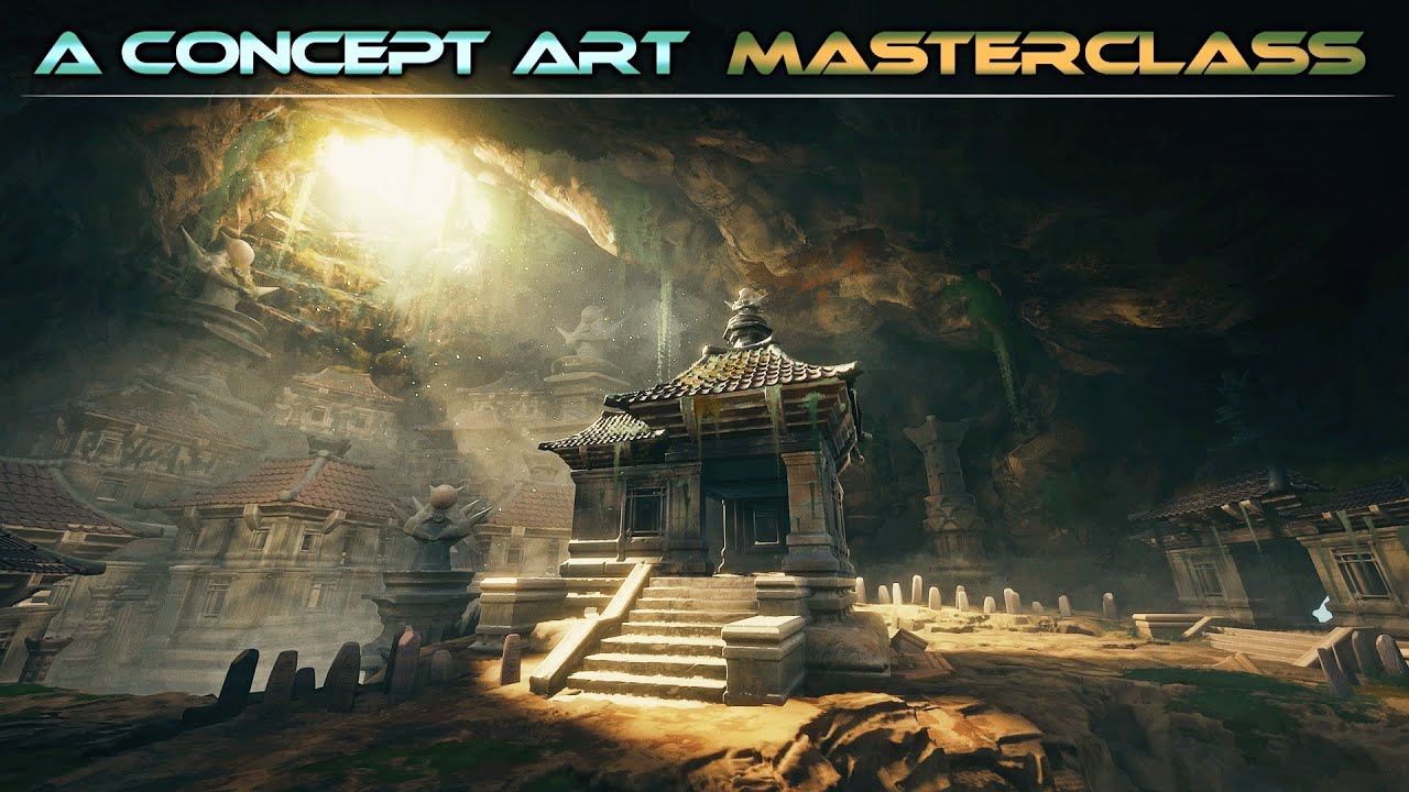 Как создать концепт-арт в 3D — мастер-класс (урок) | Dreams PS4/PS5